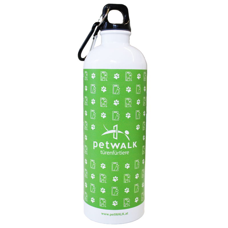 petWALK Trinkflasche aus Edelstahl 750 ml