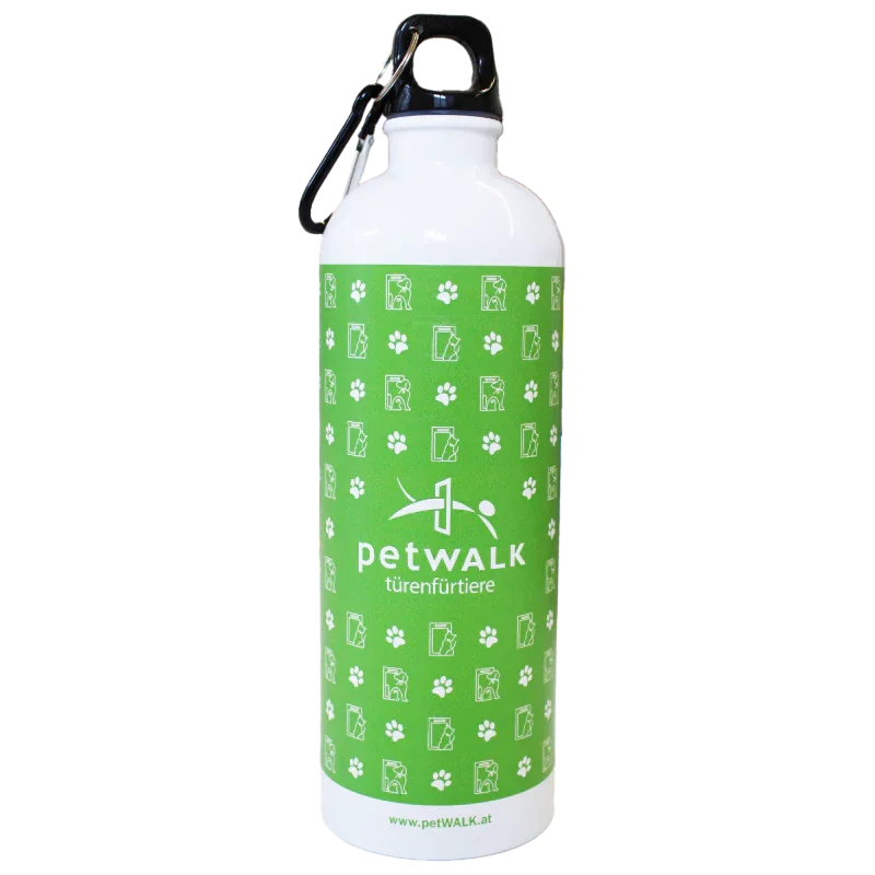 petWALK Trinkflasche aus Edelstahl 750 ml