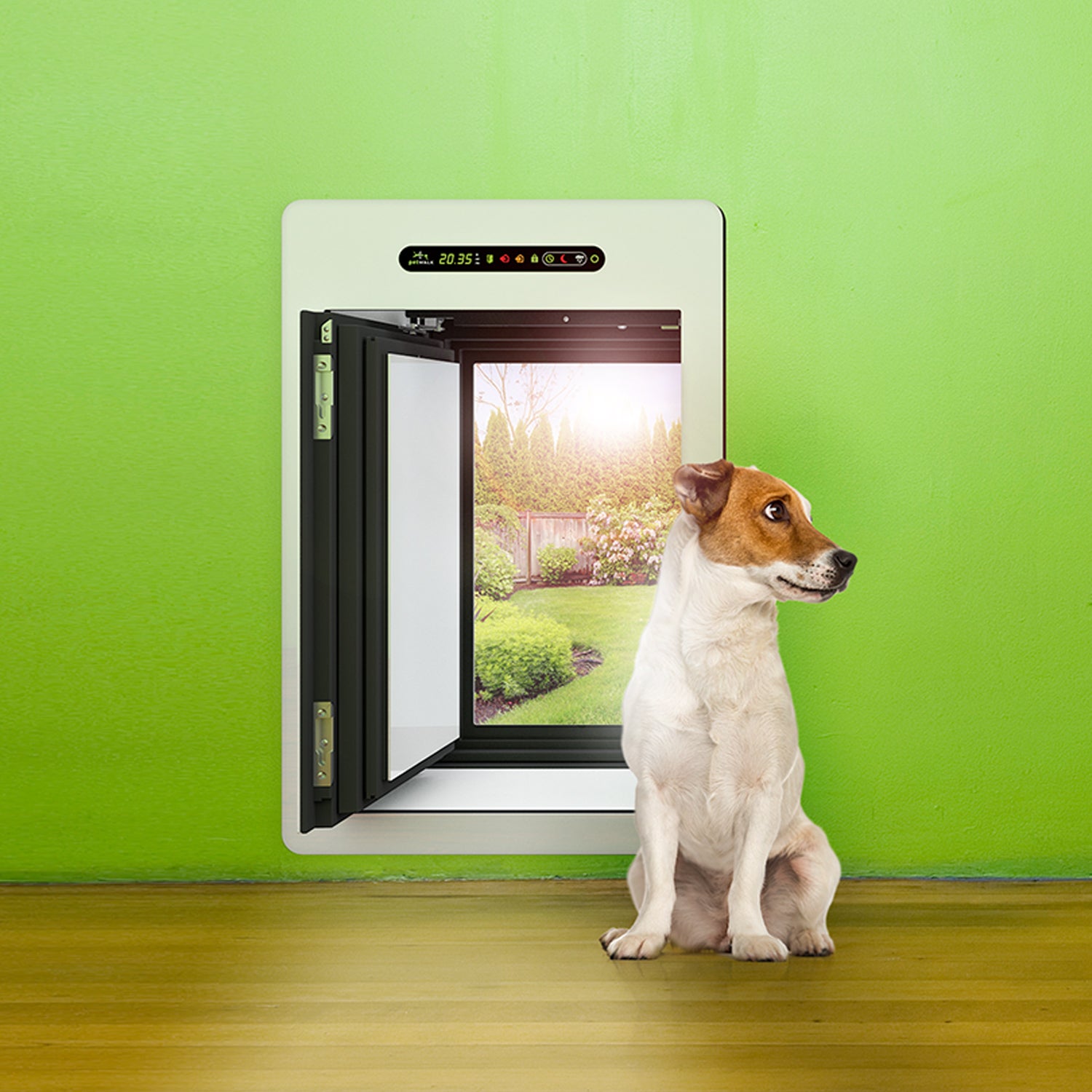 petdoor with motion sensors Left Medium