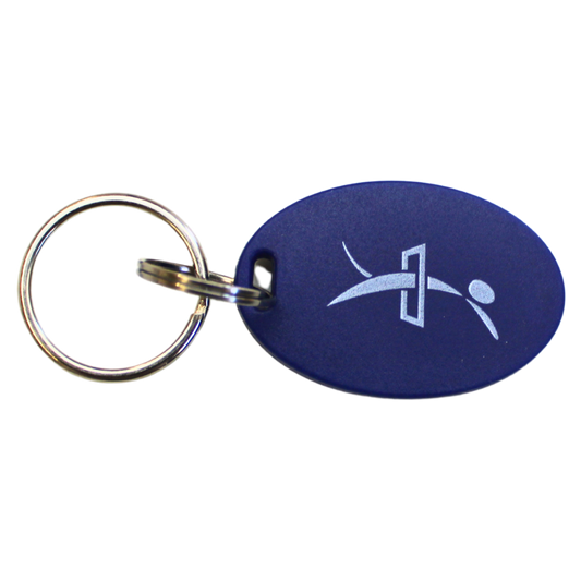 RFID - Tag - Small - Blue (with imprint)